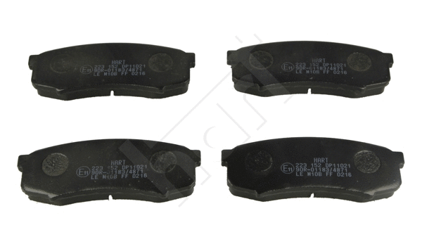 Brake Pad Set, disc brake (223 152)