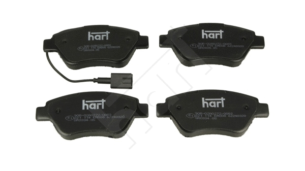 Brake Pad Set, disc brake (221 114)