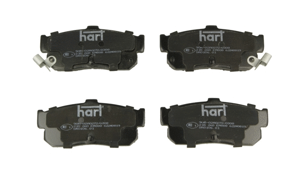 Brake Pad Set, disc brake (215 260)
