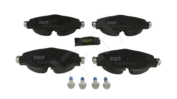 Brake Pad Set, disc brake (258 572)
