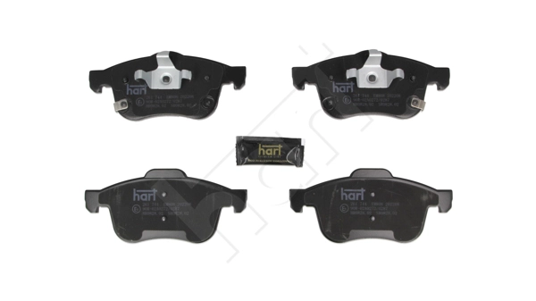 Brake Pad Set, disc brake (261 744)