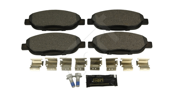 Brake Pad Set, disc brake (252 304)