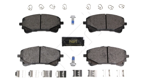 Brake Pad Set, disc brake (262 051)