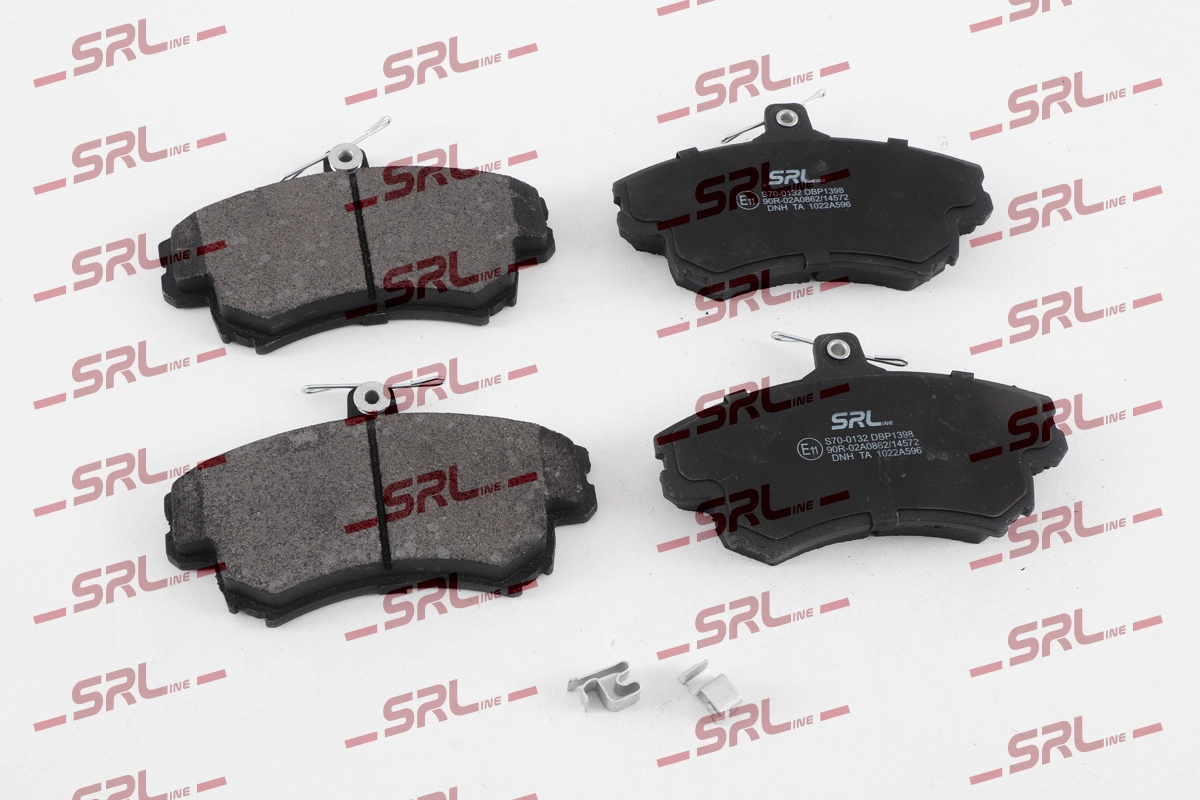 Brake Pad Set, disc brake (S70-0132)