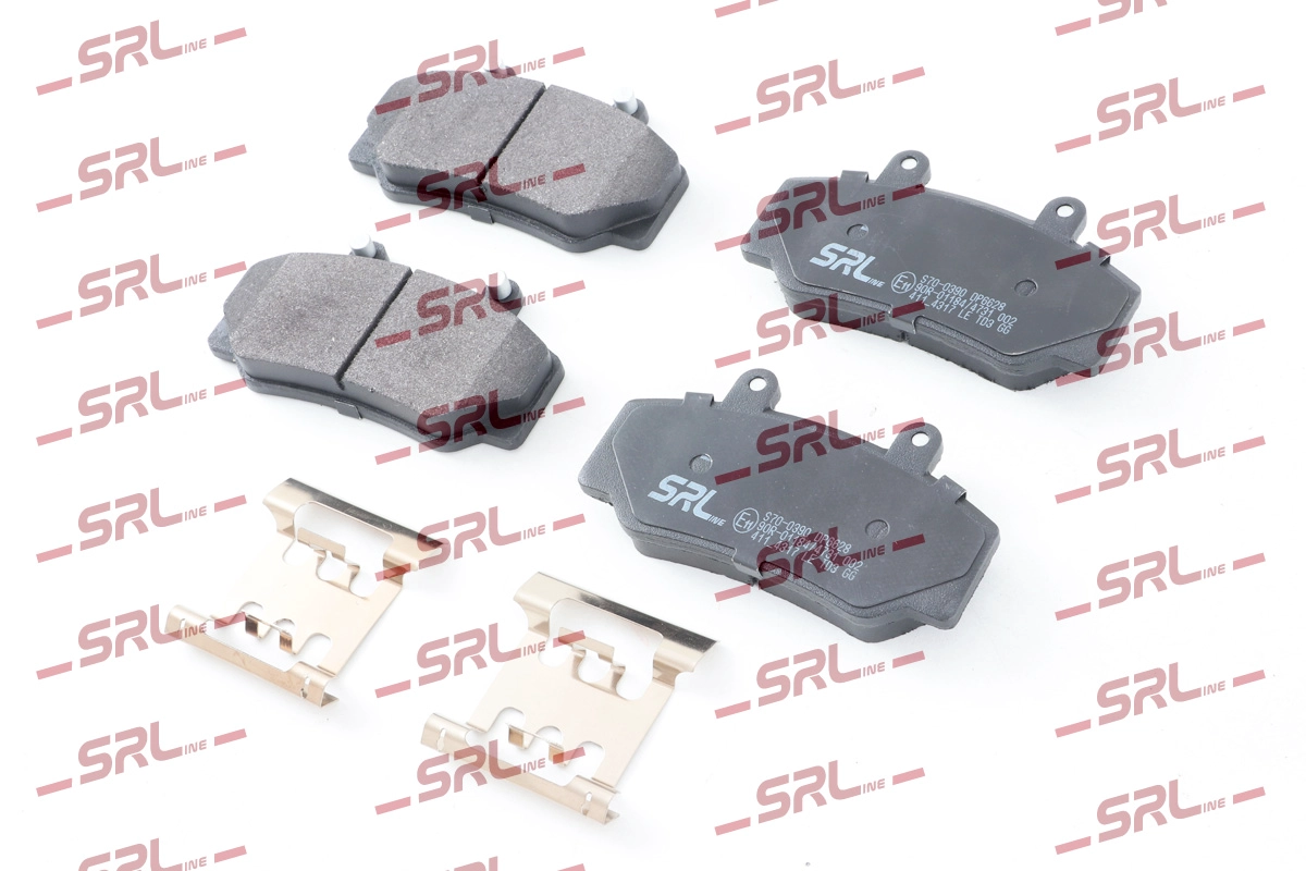 Brake Pad Set, disc brake (S70-0390)