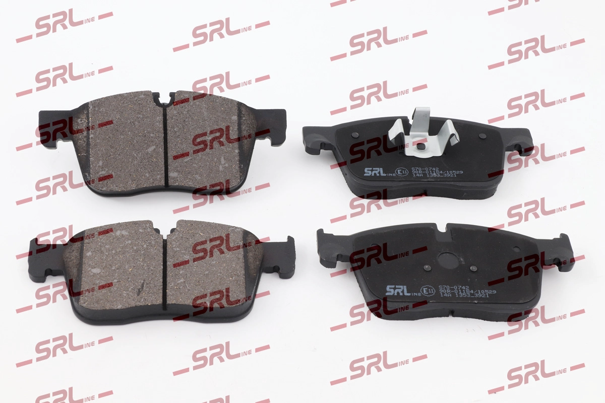 Brake Pad Set, disc brake (S70-0742)