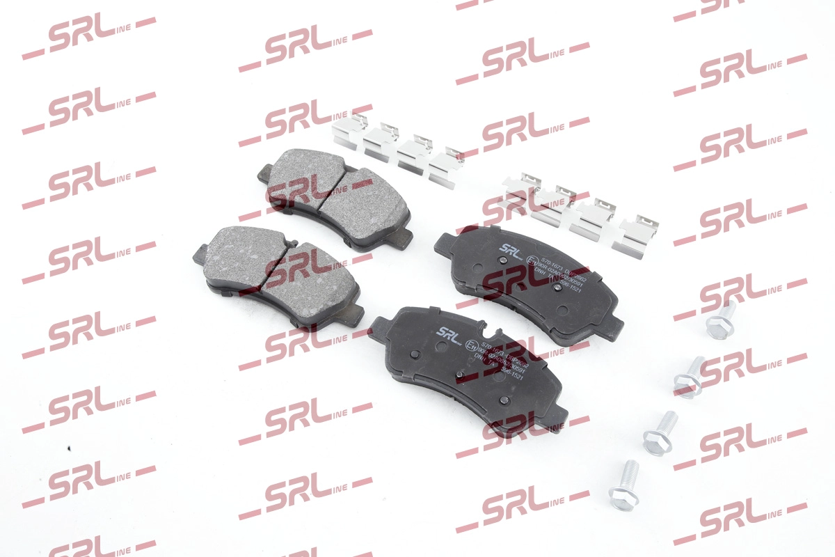 Brake Pad Set, disc brake (S70-1673)