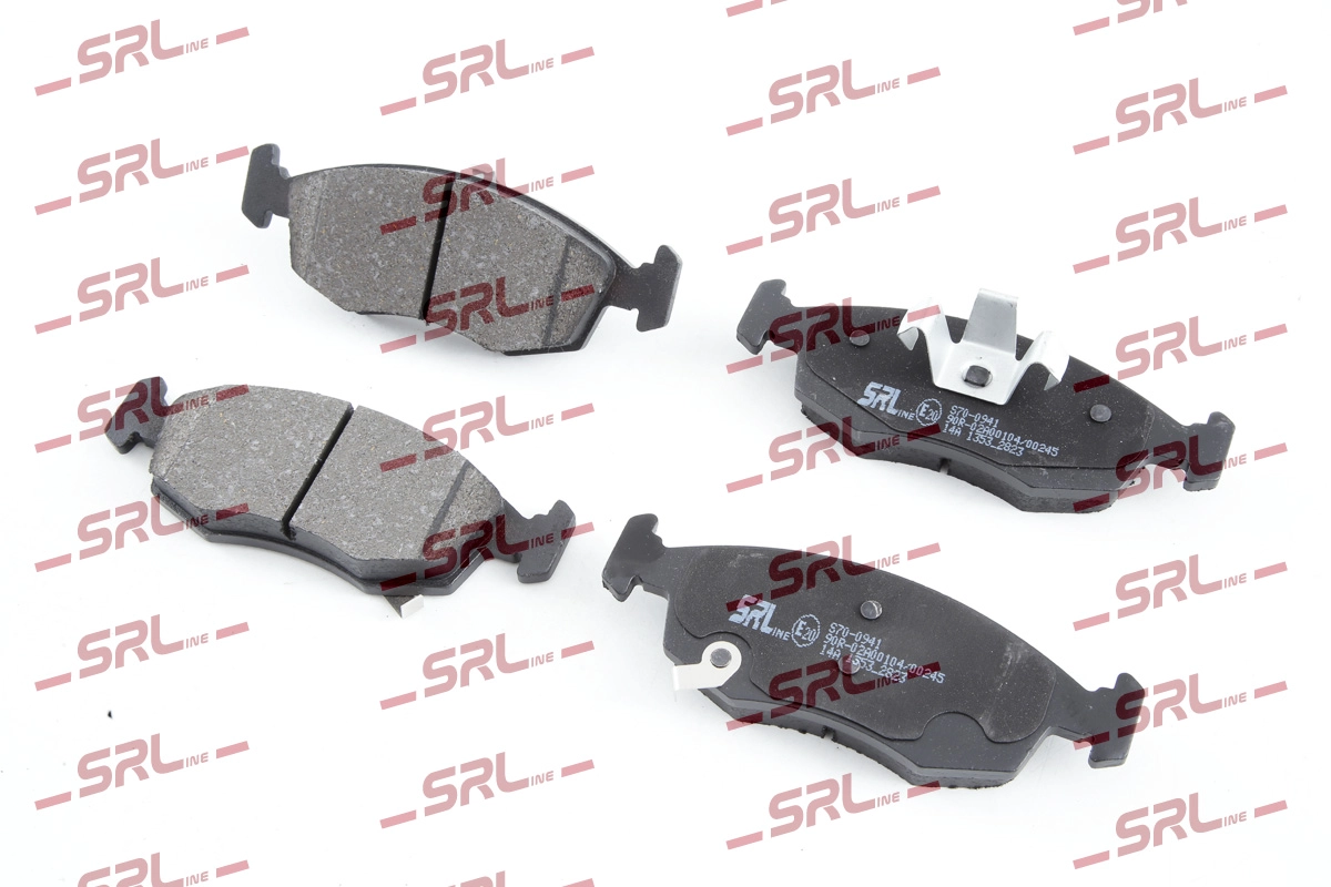 Brake Pad Set, disc brake (S70-0941)