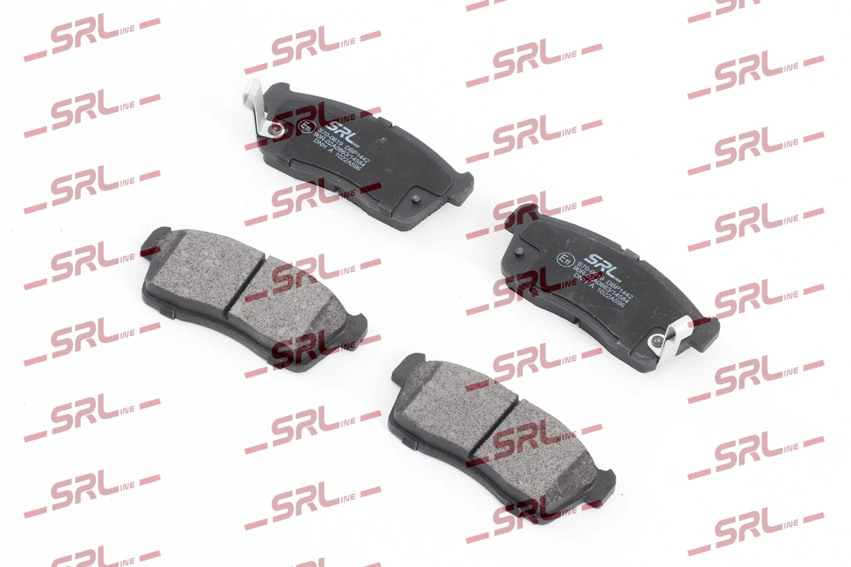 Brake Pad Set, disc brake (S70-0619)