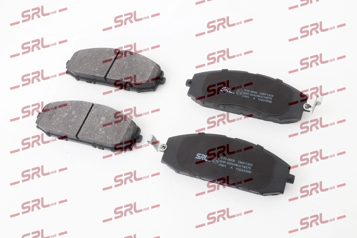 Brake Pad Set, disc brake (S70-0600)