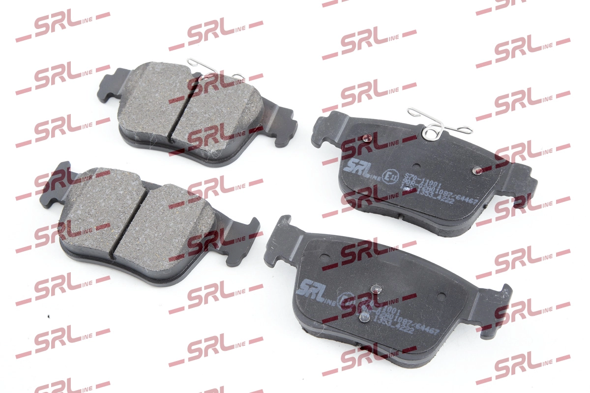 Brake Pad Set, disc brake (S70-11001)