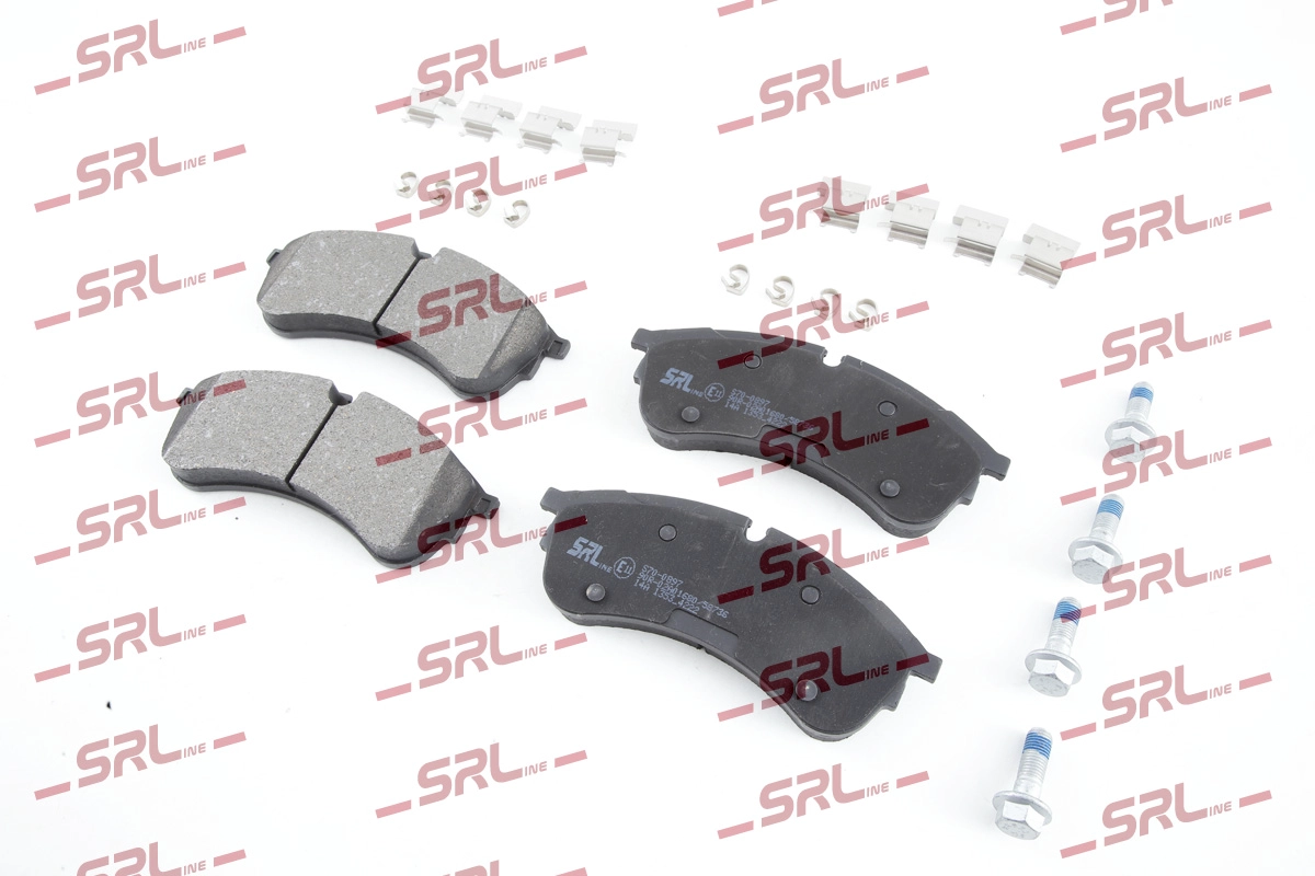 Brake Pad Set, disc brake (S70-0897)