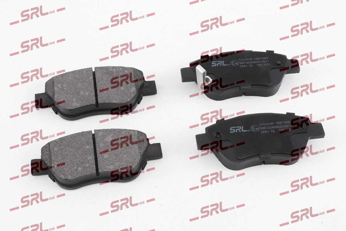 Brake Pad Set, disc brake (S70-0145)