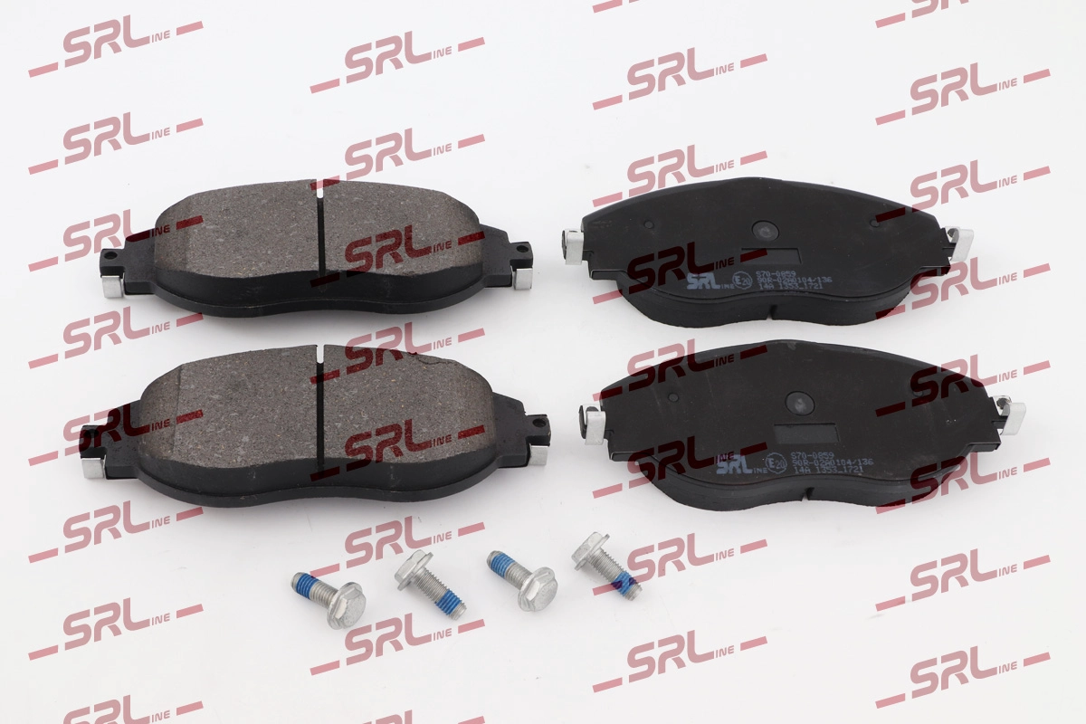 Brake Pad Set, disc brake (S70-0859)