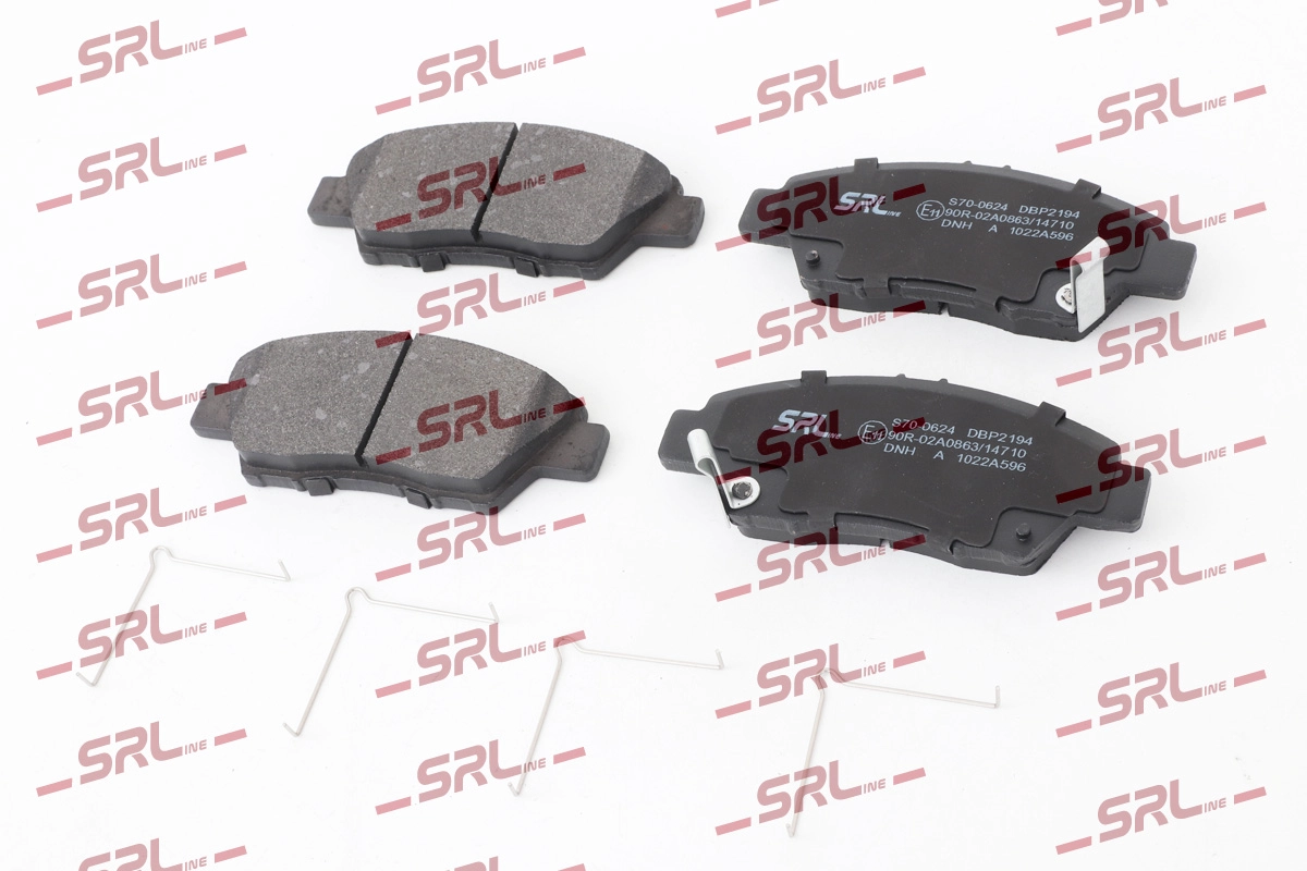 Brake Pad Set, disc brake (S70-0624)