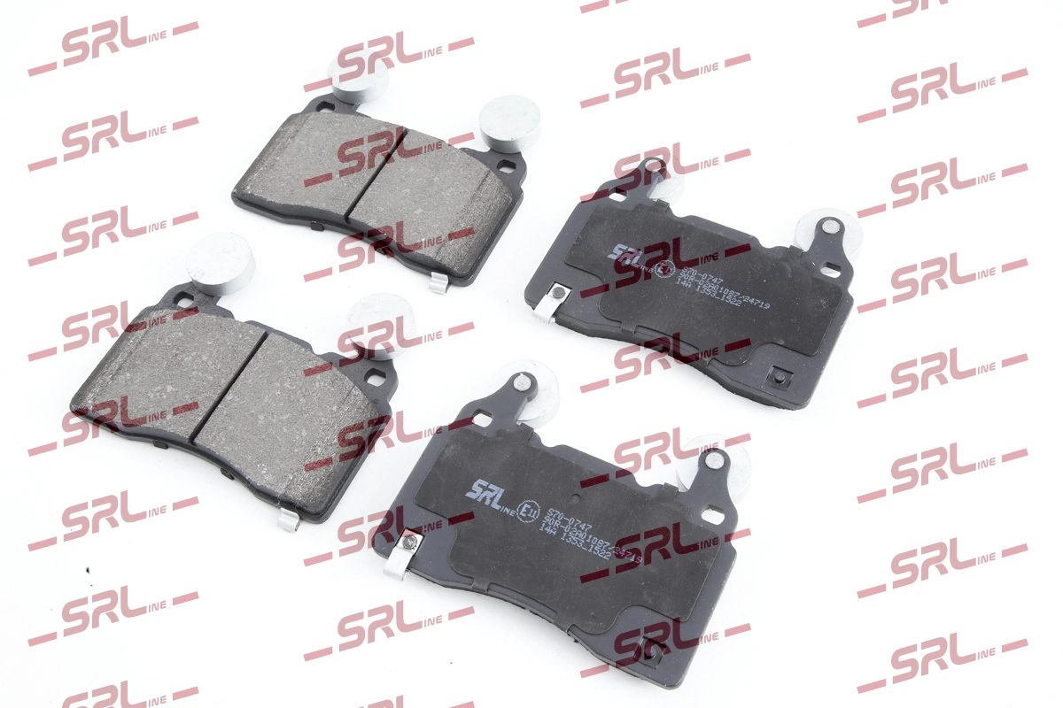Brake Pad Set, disc brake (S70-0747)