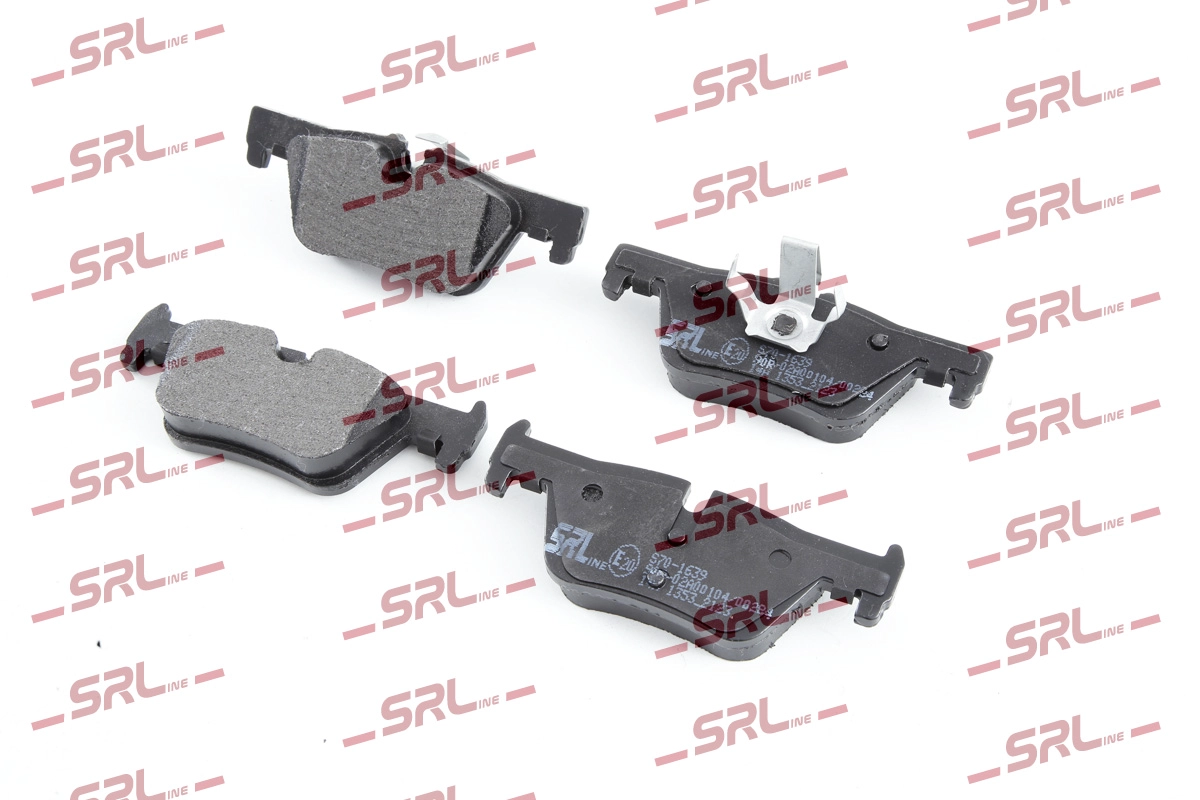 Brake Pad Set, disc brake (S70-1639)