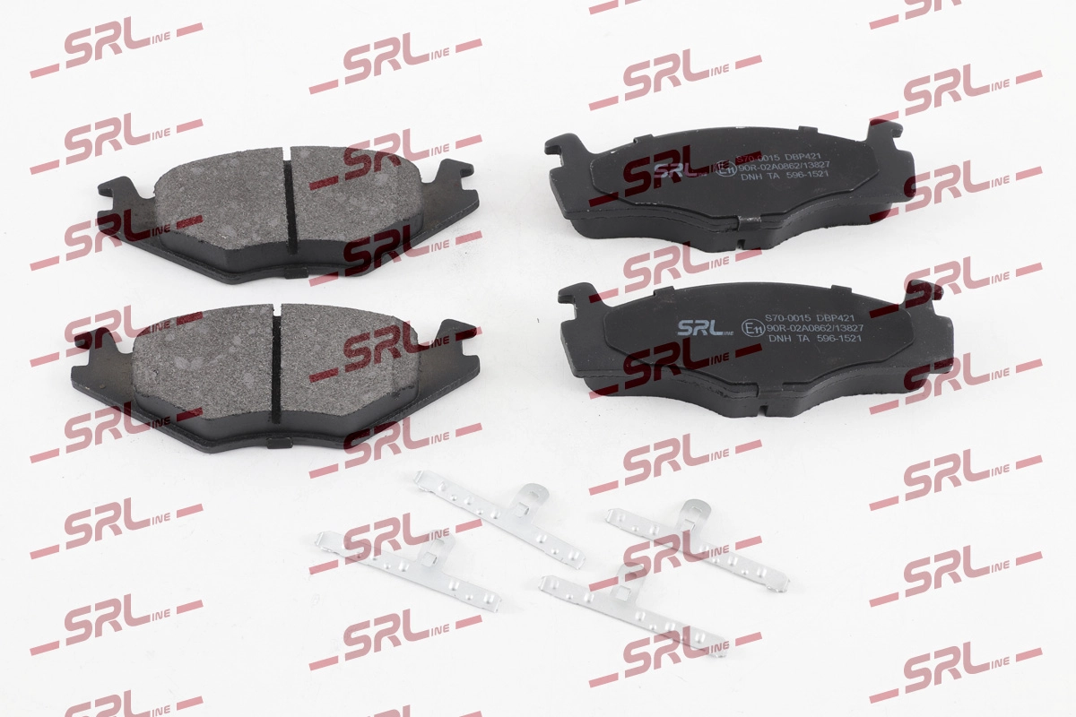 Brake Pad Set, disc brake (S70-0015)