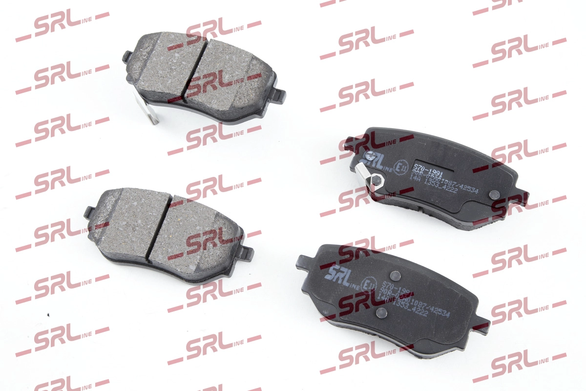 Brake Pad Set, disc brake (S70-1991)