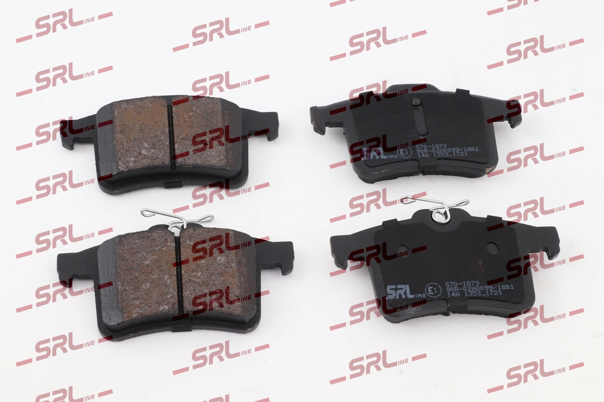 Brake Pad Set, disc brake (S70-1879)