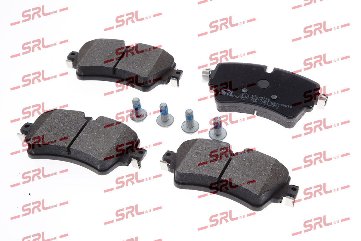 Brake Pad Set, disc brake (S70-0718)