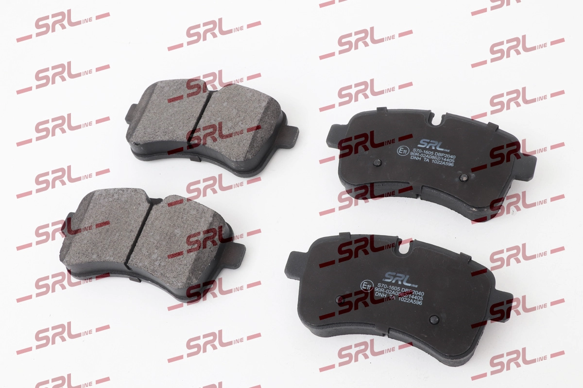 Brake Pad Set, disc brake (S70-1605)
