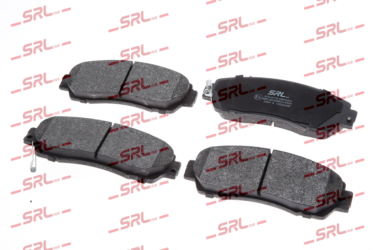 Brake Pad Set, disc brake (S70-0779)