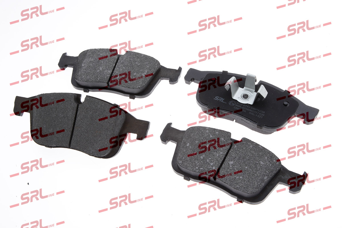 Brake Pad Set, disc brake (S70-0743)