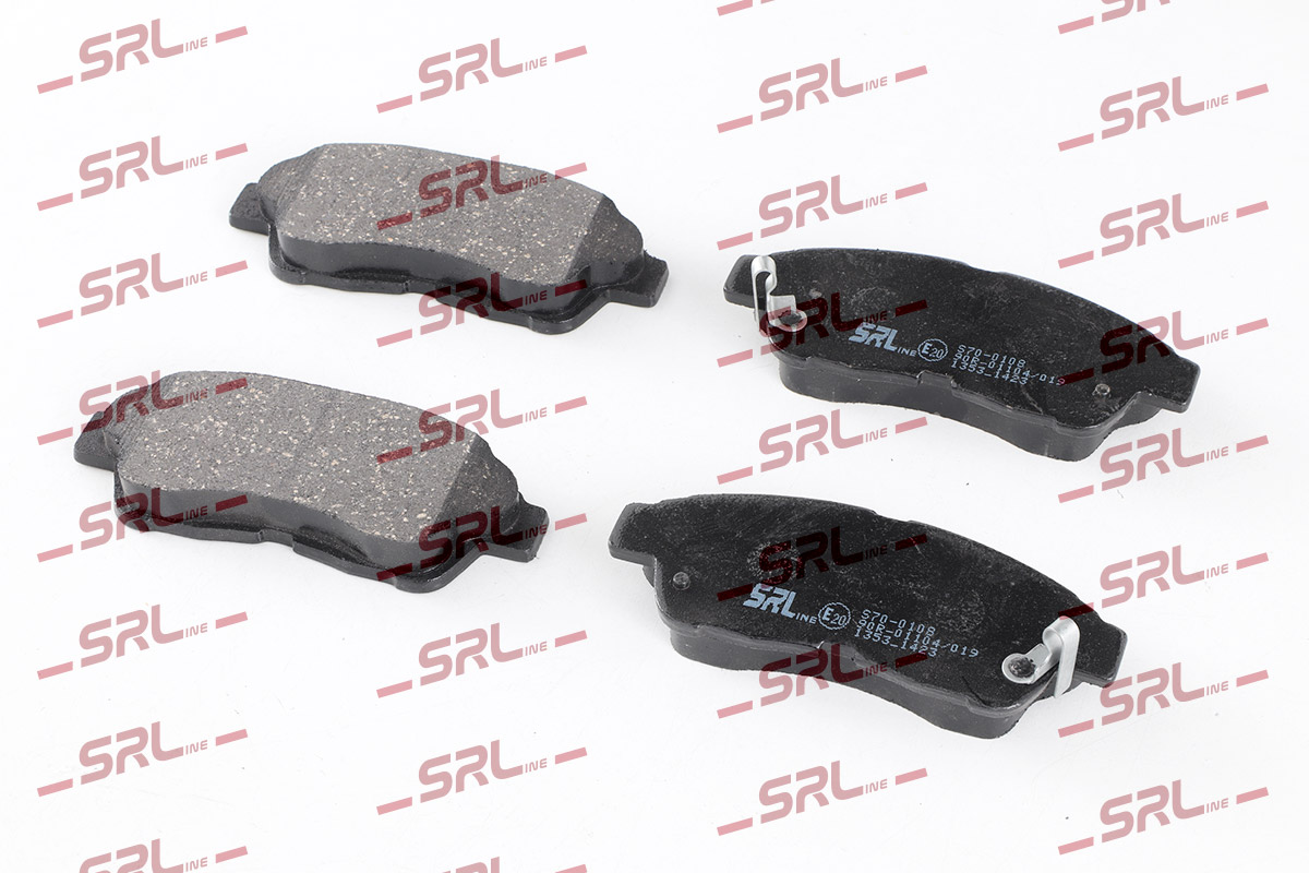 Brake Pad Set, disc brake (S70-0108)