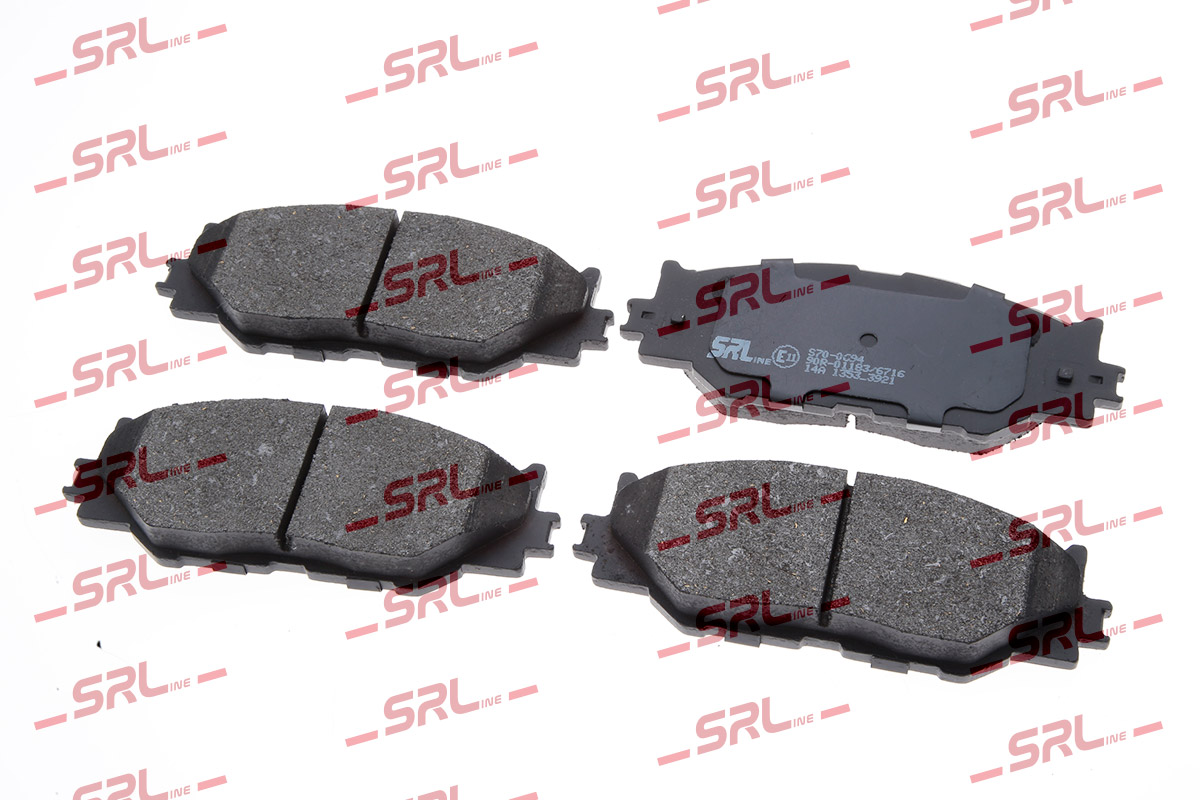 Brake Pad Set, disc brake (S70-0694)