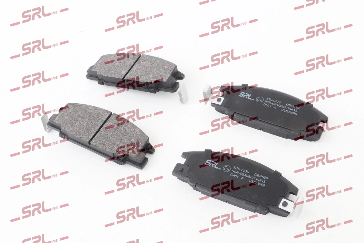 Brake Pad Set, disc brake (S70-0379)