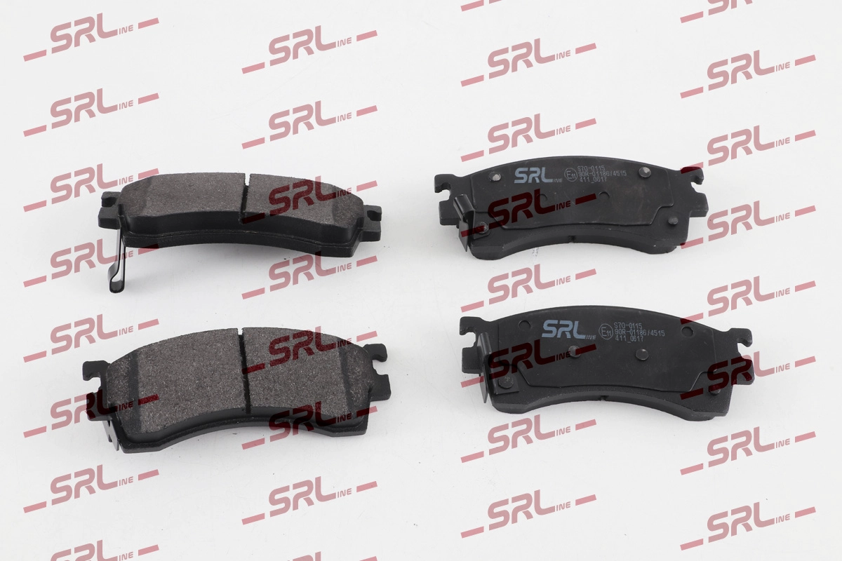 Brake Pad Set, disc brake (S70-0115)