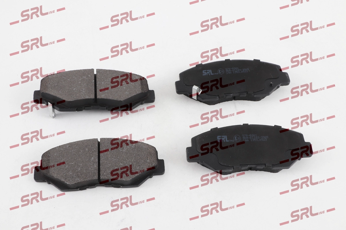 Brake Pad Set, disc brake (S70-0261)