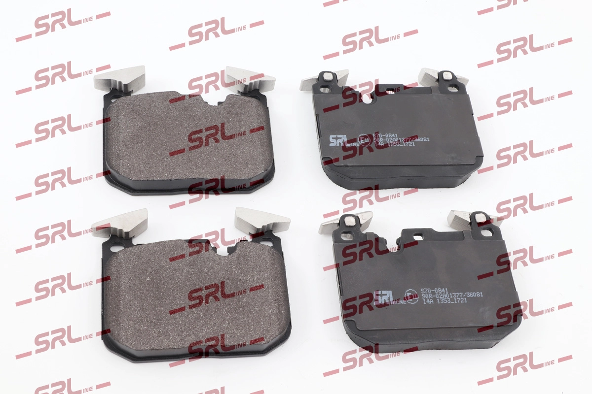 Brake Pad Set, disc brake (S70-0841)