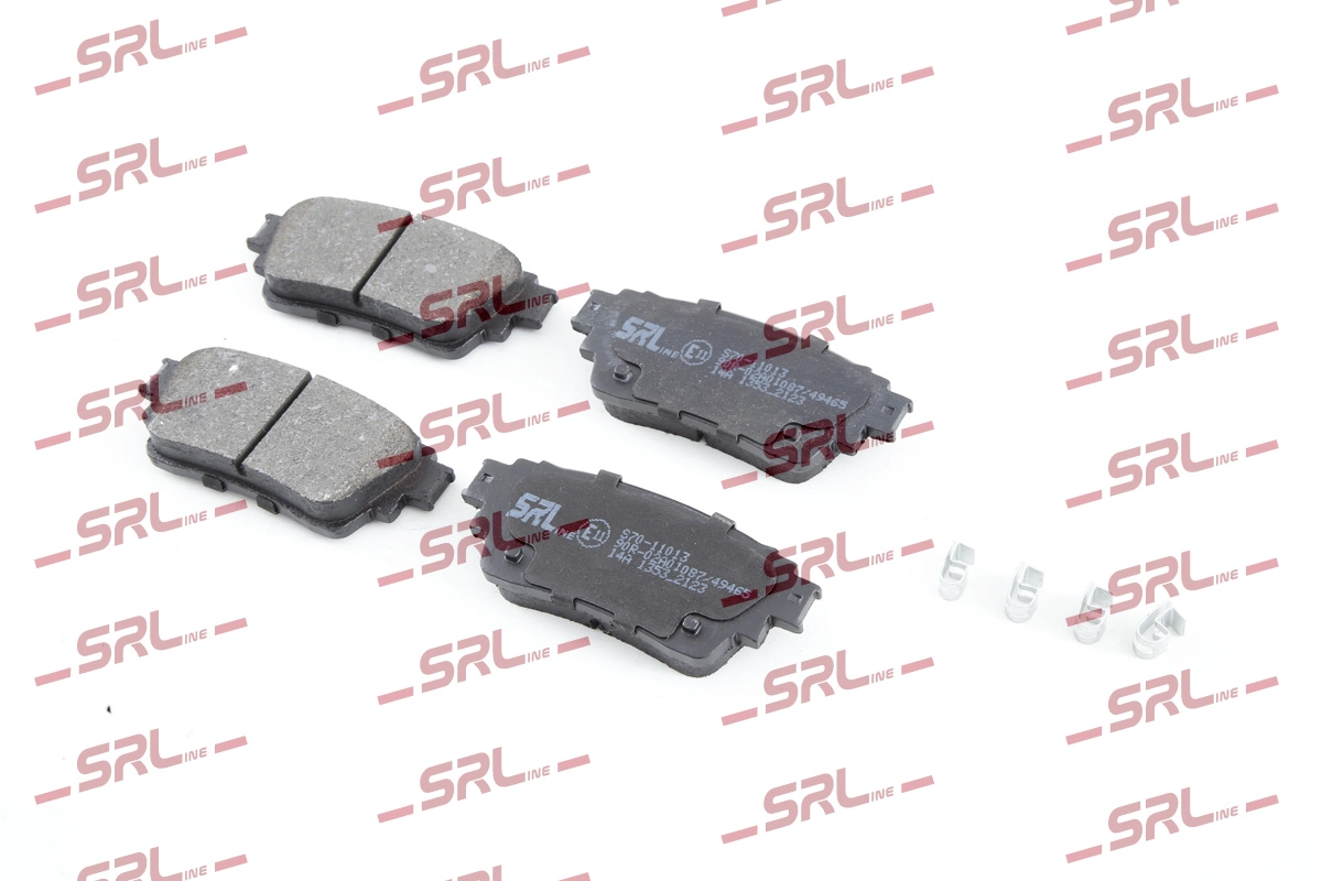Brake Pad Set, disc brake (S70-11013)