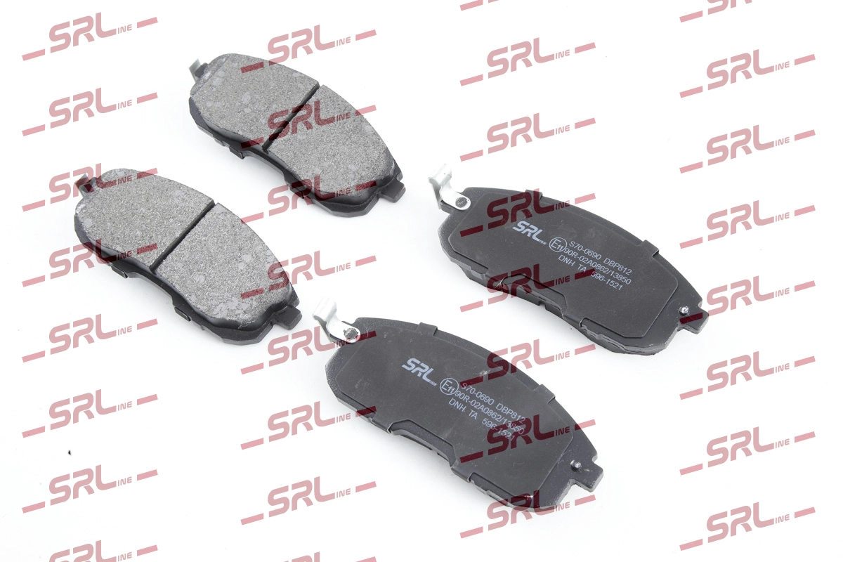 Brake Pad Set, disc brake (S70-0690)