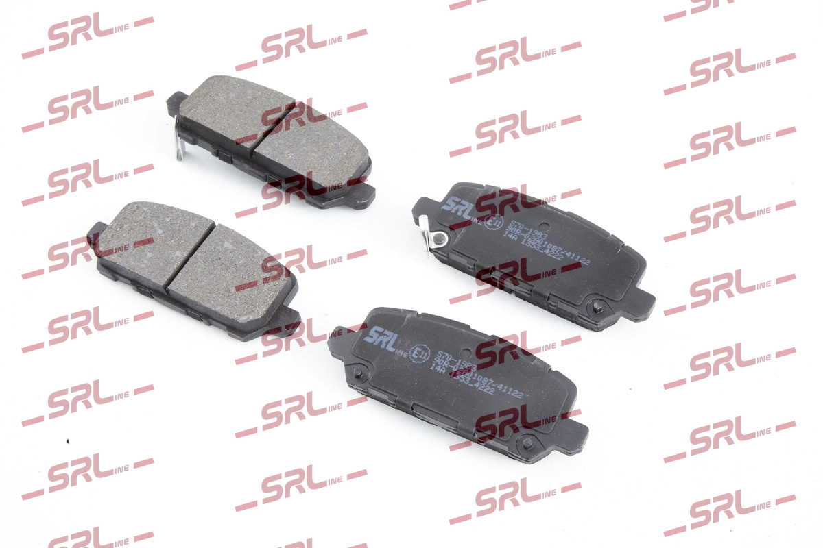Brake Pad Set, disc brake (S70-1983)