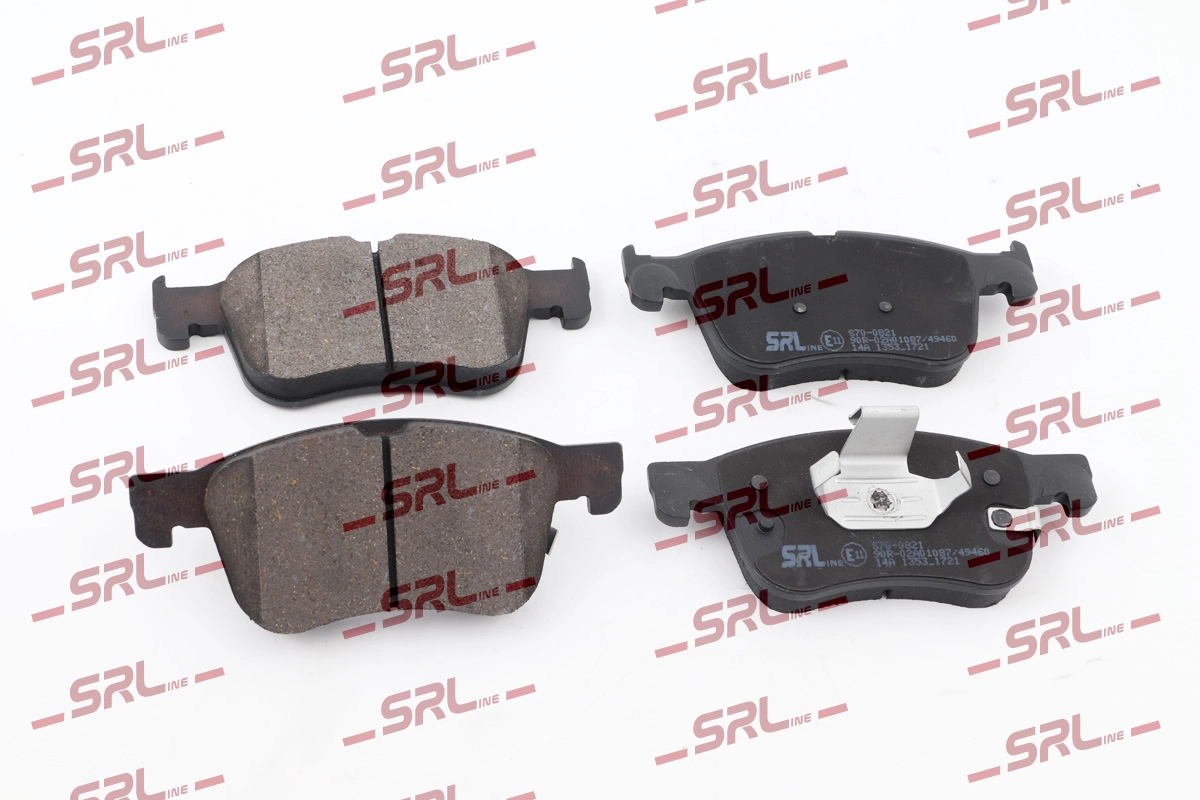 Brake Pad Set, disc brake (S70-0821)