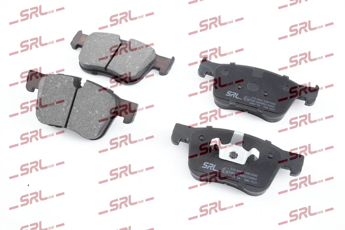 Brake Pad Set, disc brake (S70-0641)