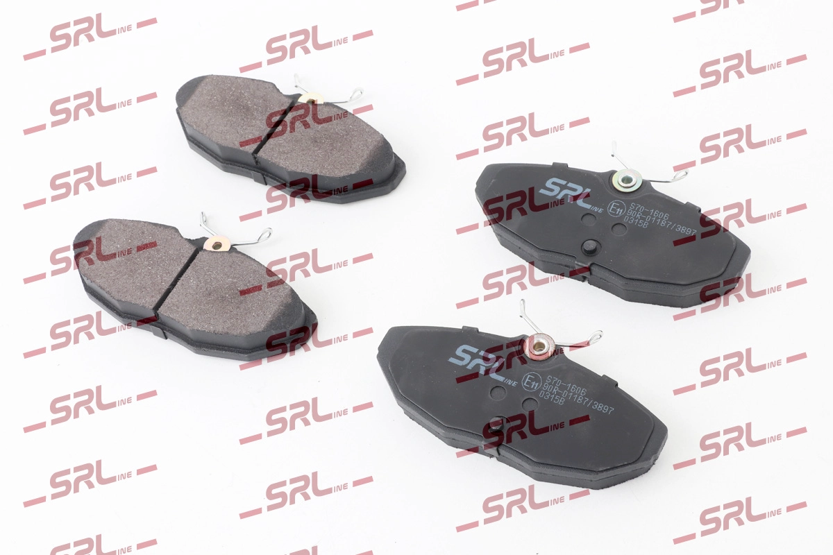 Brake Pad Set, disc brake (S70-1606)