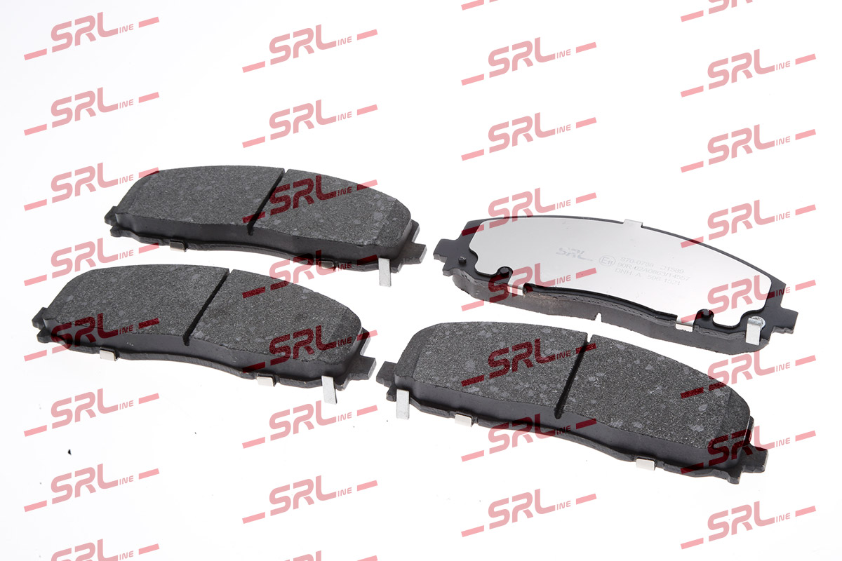 Brake Pad Set, disc brake (S70-0788)