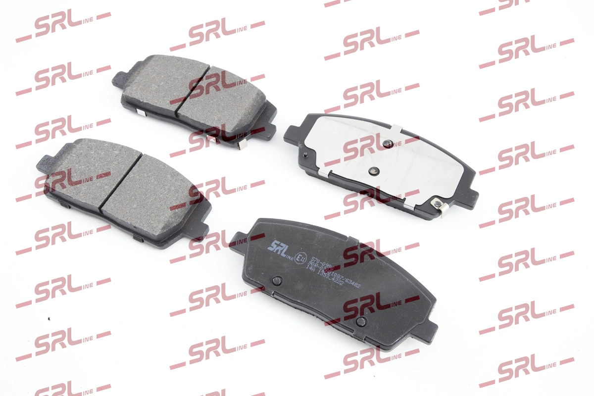 Brake Pad Set, disc brake (S70-0996)