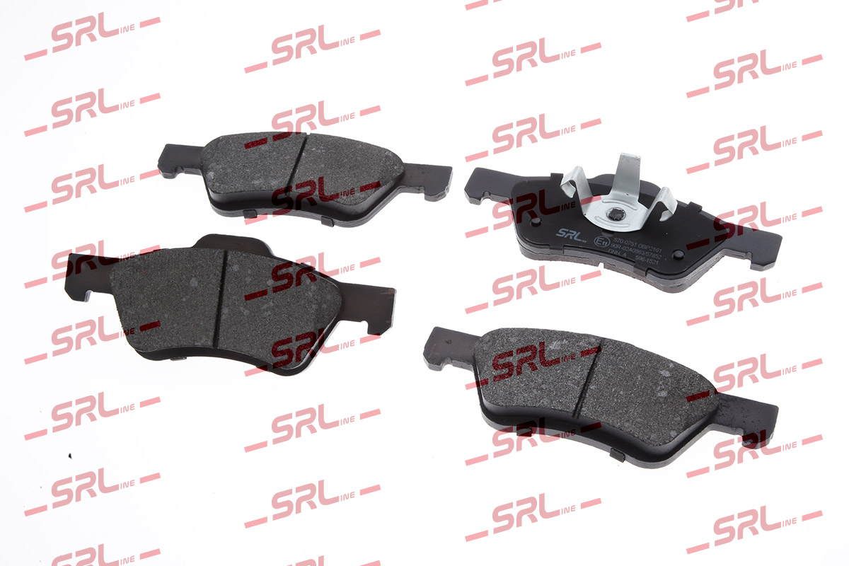 Brake Pad Set, disc brake (S70-0751)