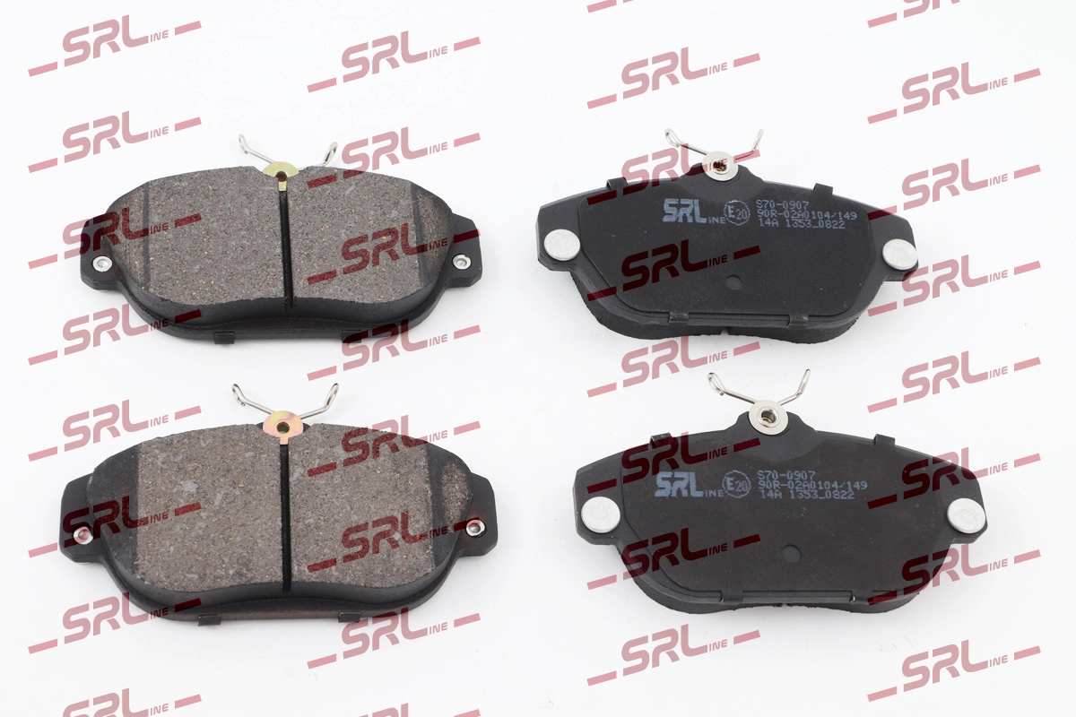 Brake Pad Set, disc brake (S70-0907)