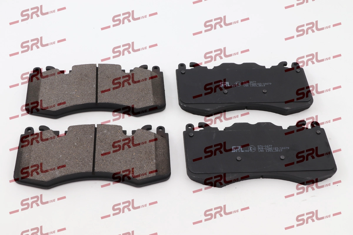 Brake Pad Set, disc brake (S70-0677)