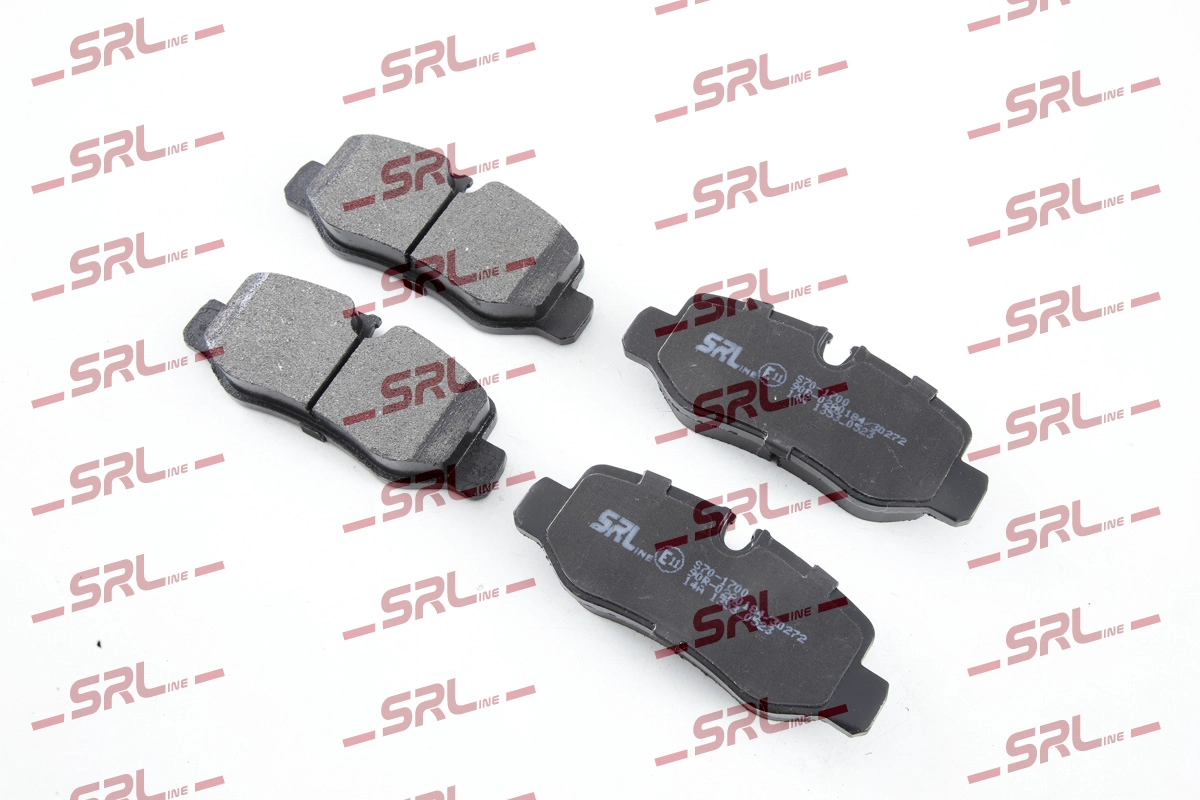 Brake Pad Set, disc brake (S70-1700)