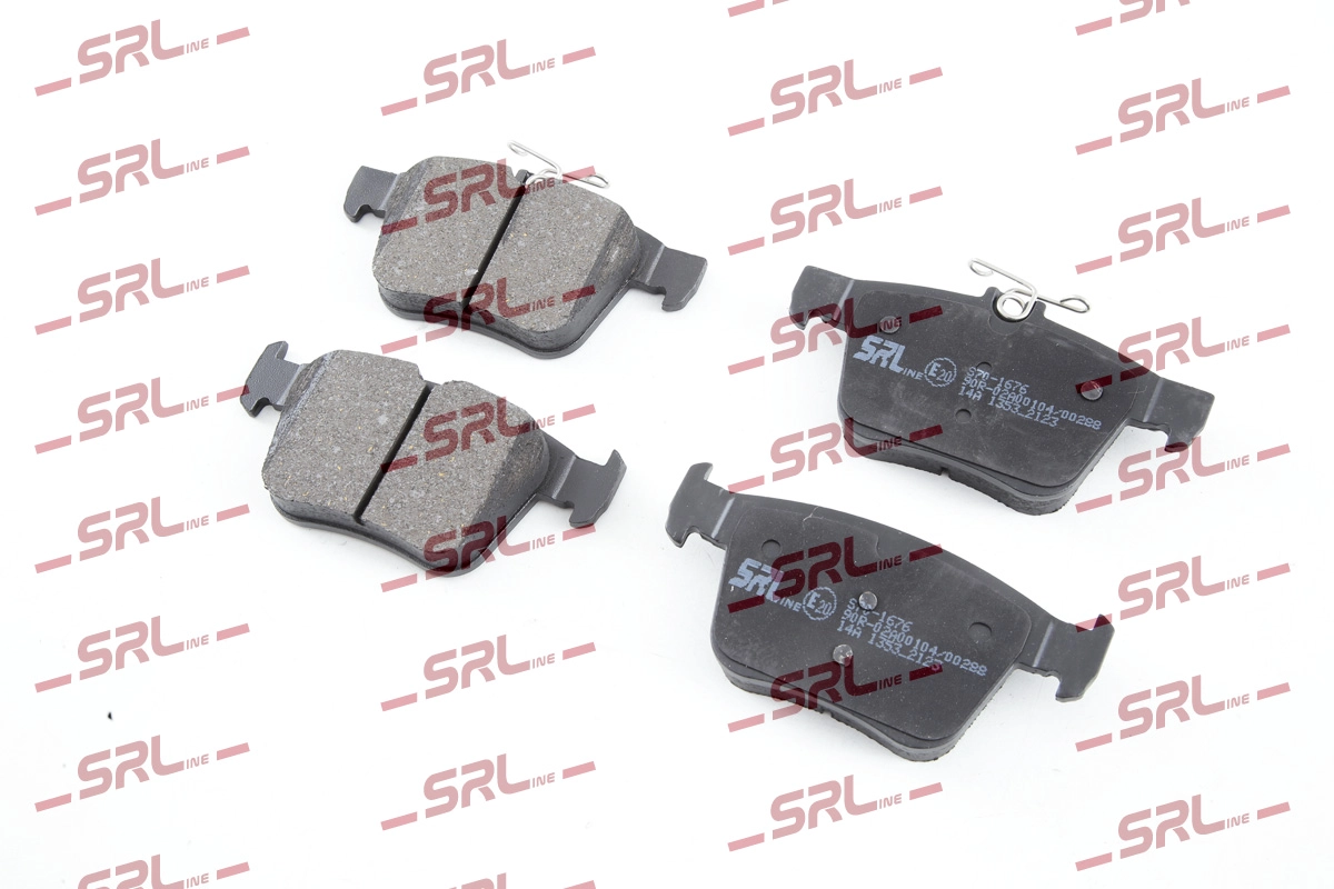 Brake Pad Set, disc brake (S70-1676)