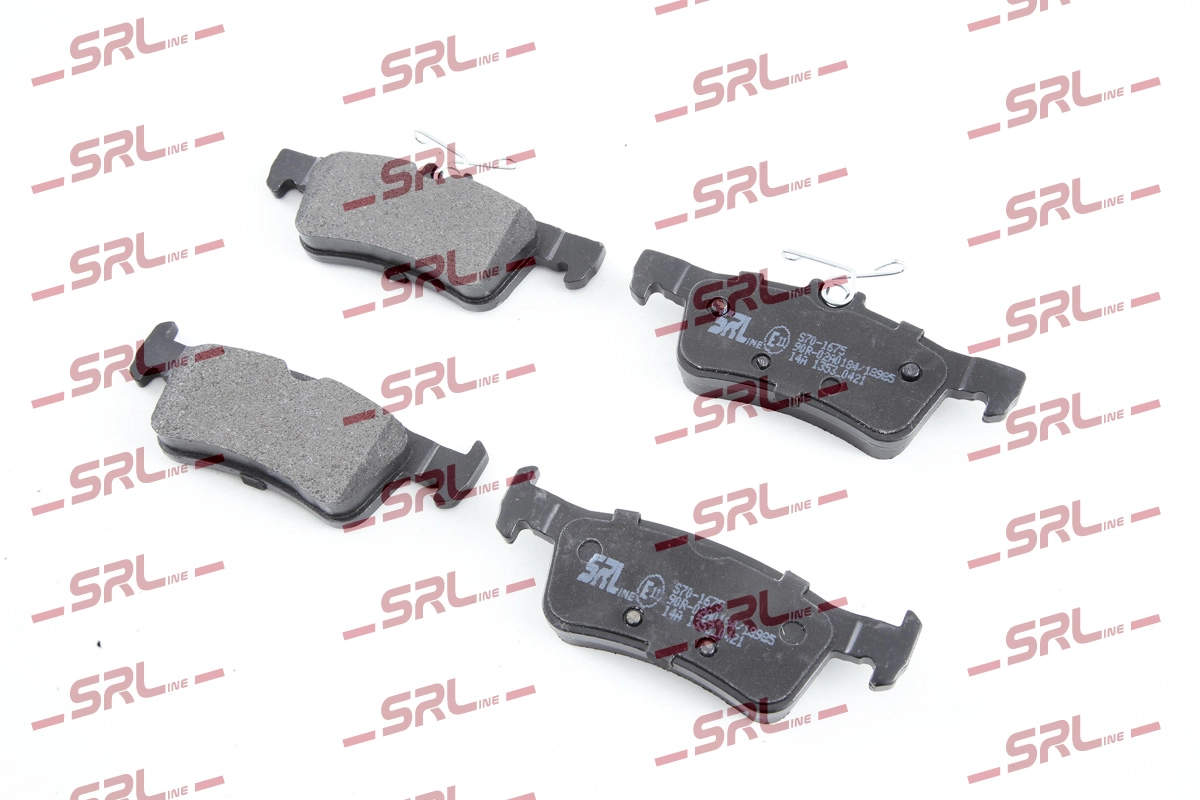 Brake Pad Set, disc brake (S70-1675)