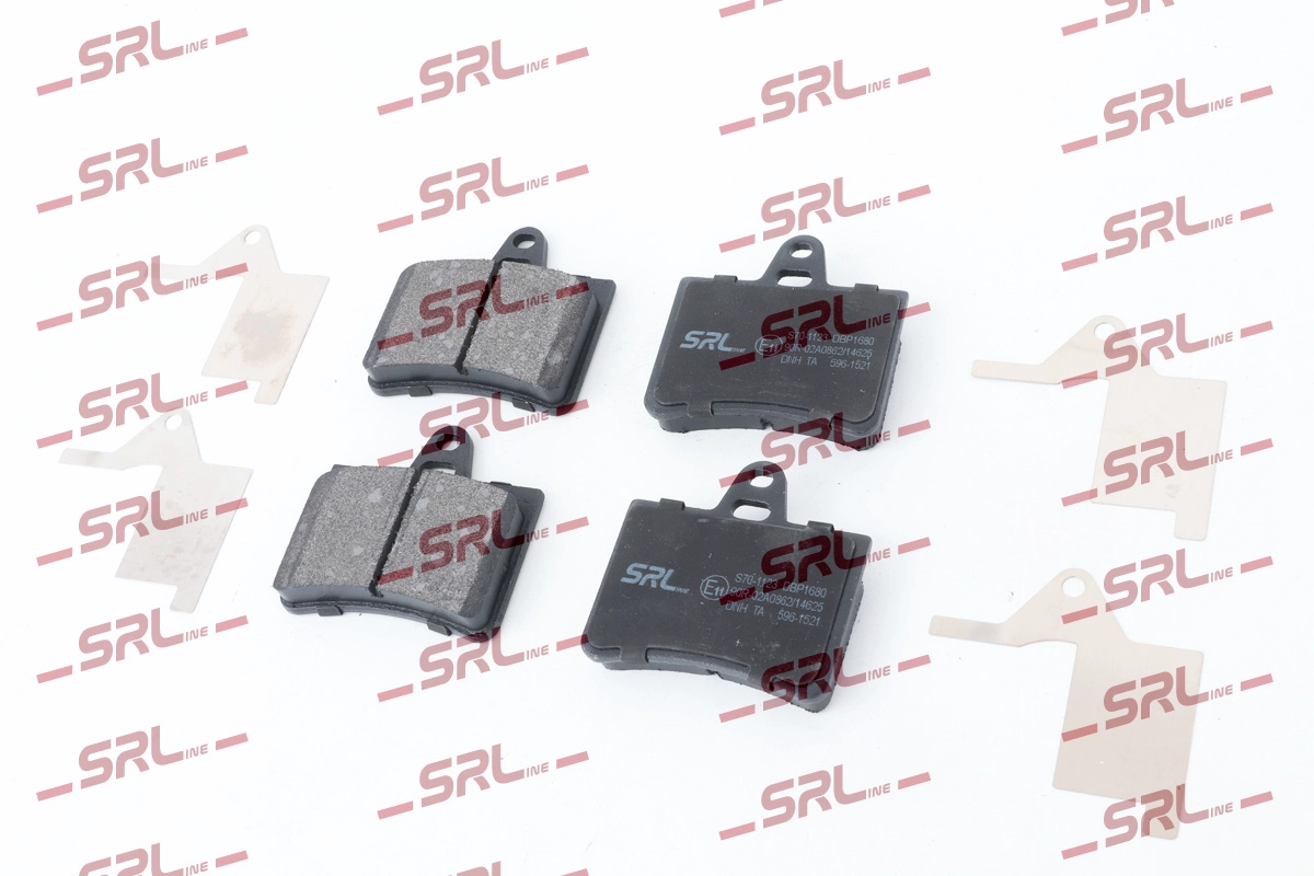 Brake Pad Set, disc brake (S70-1123)