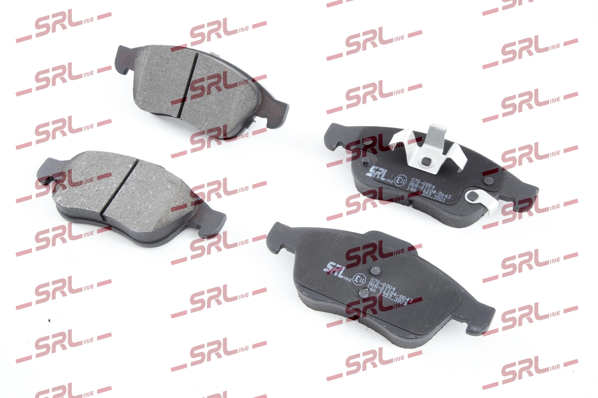 Brake Pad Set, disc brake (S70-0804)